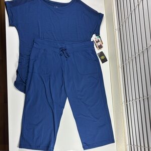 NWT Women's Blue Lounge Set